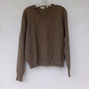 Gianfranco Ruffini VTG Alpaca Wool Sweater Italy Old Money Eclectic Grandpa Sz.L